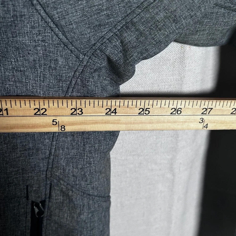 The North Face Apex‎ Bionic Softshell Jacket Mens XL Gray Full Zip Windbreaker